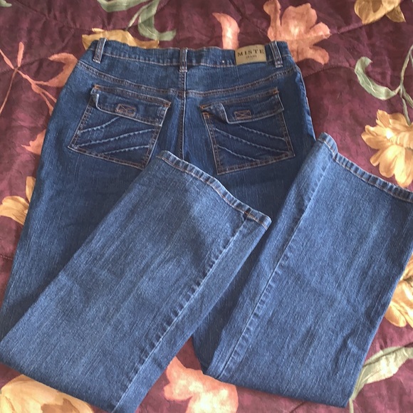 Miste Jeans Vintage Stretch Jeans Women Juniors Size 11 - Picture 5 of 9